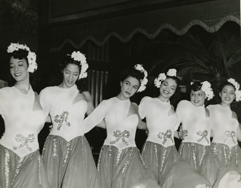 The Zanzibeauts — Alice is third from the left.